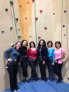 Personal Euphoria Staff Goes Indoor Rock Climbing