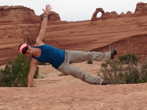  Delicate Arch--the most famous in the park.